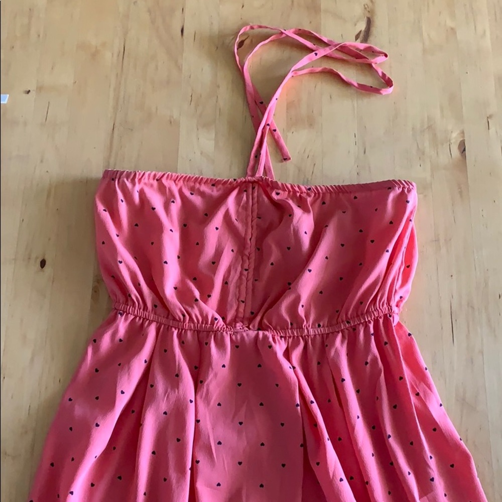 O’Neill dress with heart pattern